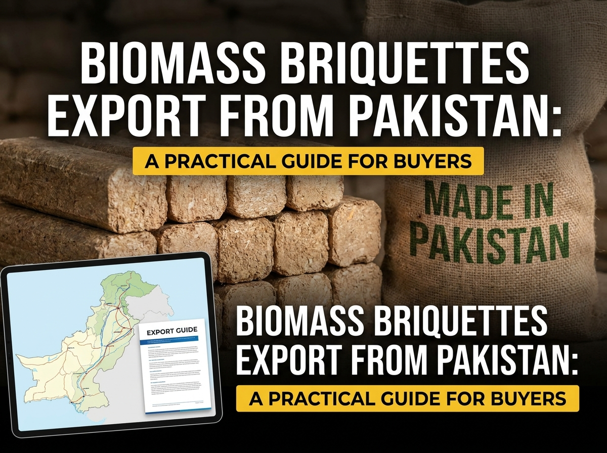 Biomass Briquettes Export from Pakistan: A Practical Guide for Buyers