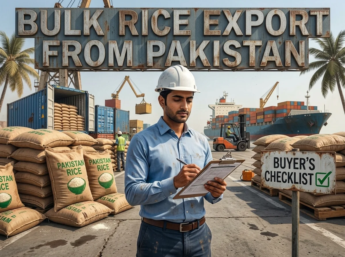 Bulk Rice Export from Pakistan: A Buyer's Checklist