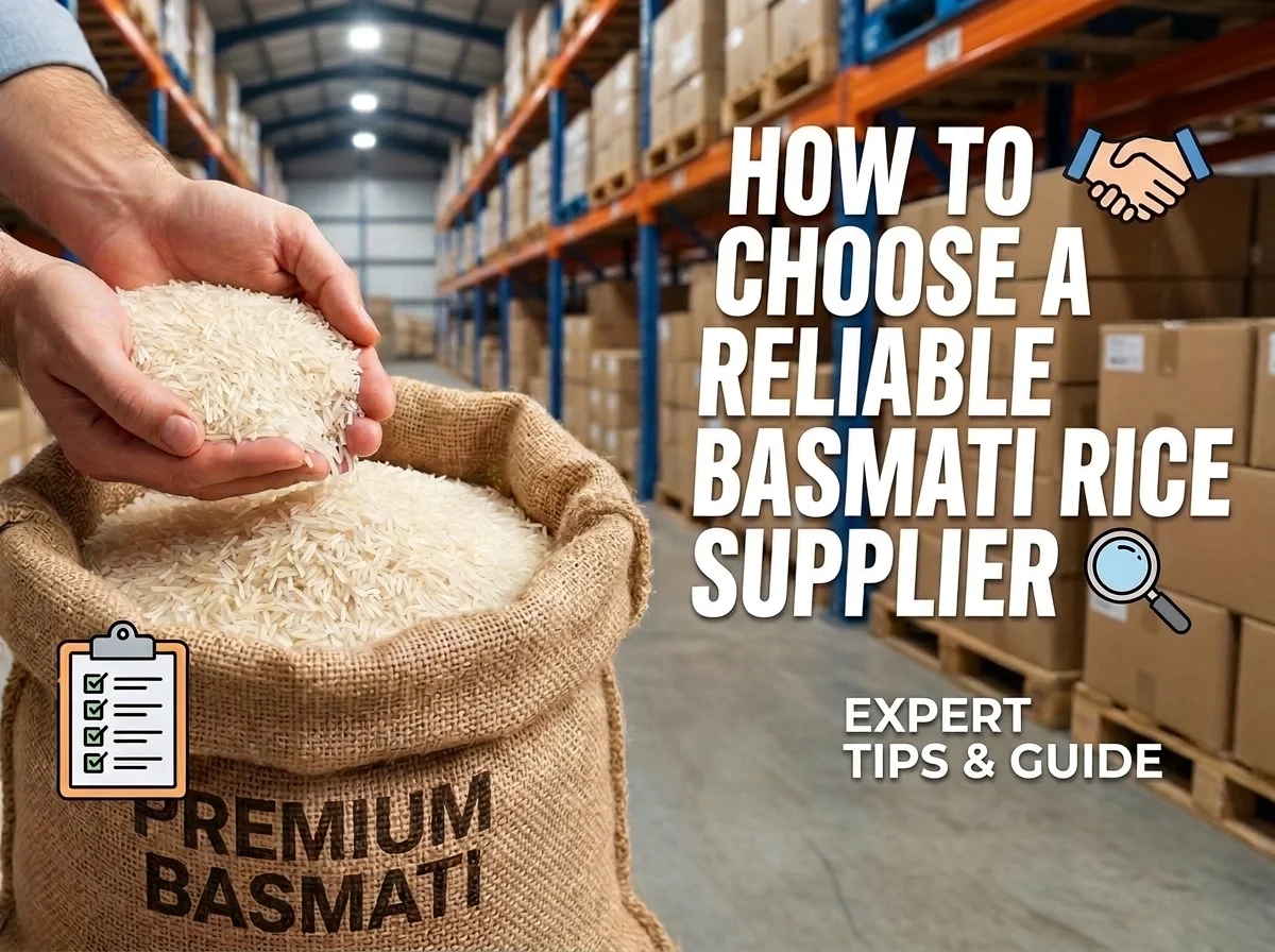 How to Choose a Reliable Basmati Rice Supplier