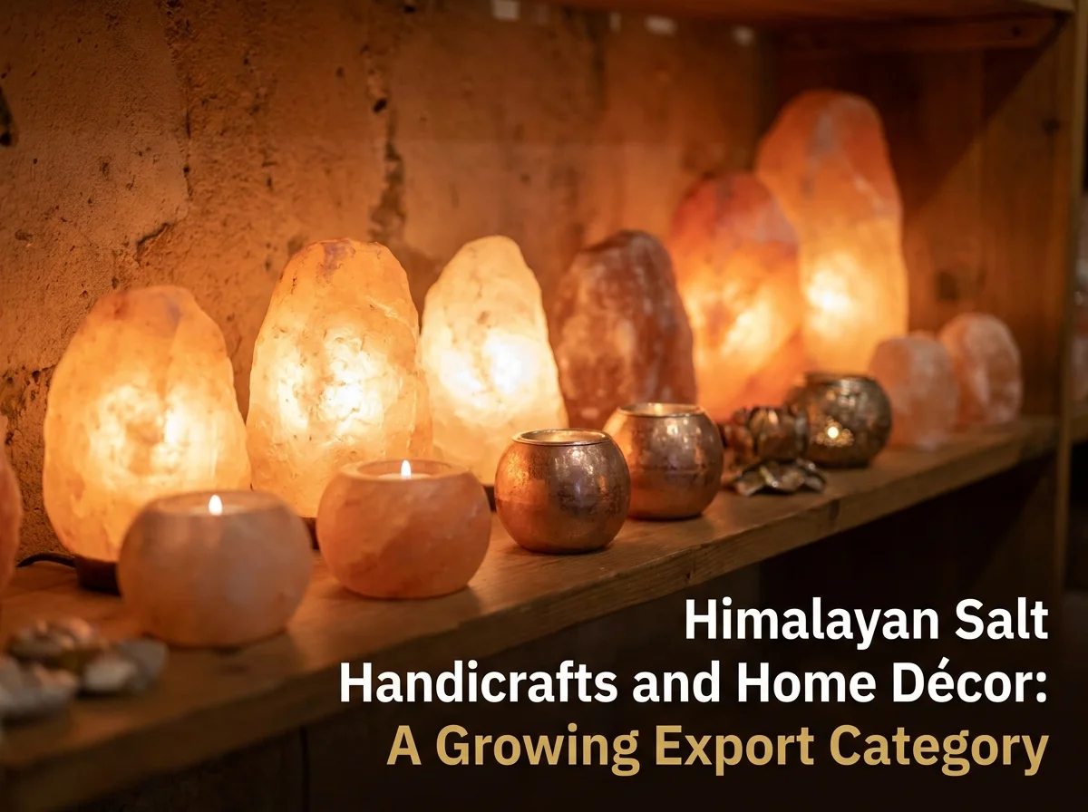 Himalayan Salt Handicrafts and Home Décor: A Growing Export Category