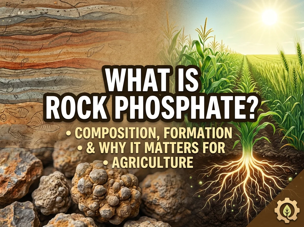 What Is Rock Phosphate? Composition, Formation and Why It Matters for Agriculture