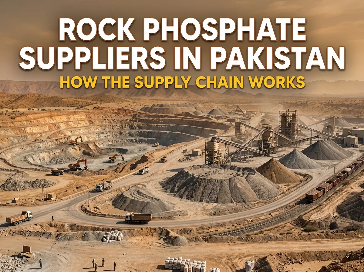 Rock Phosphate Suppliers in Pakistan: How the Supply Chain Works
