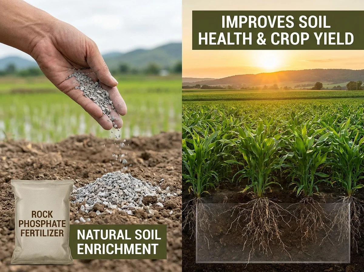 Rock Phosphate Fertilizer: How It Improves Soil Health and Crop Yield