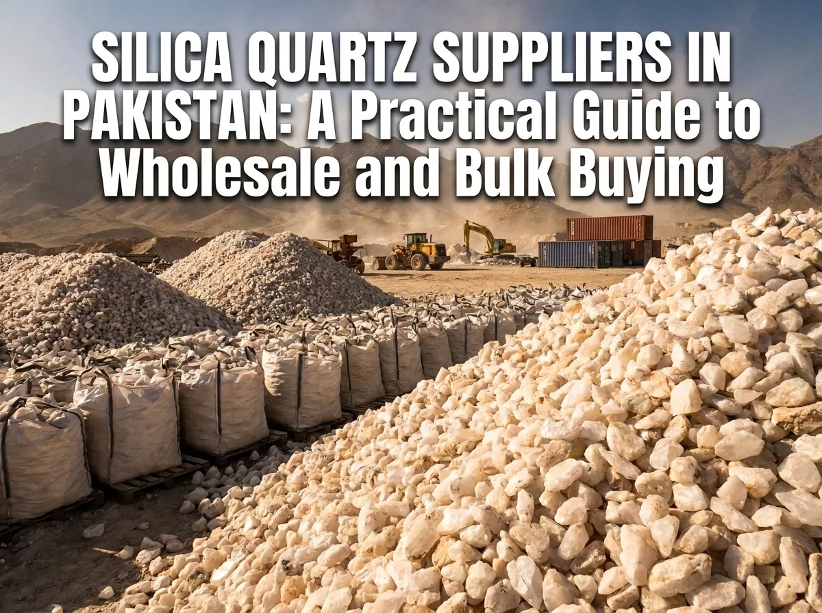 Silica Quartz Suppliers in Pakistan: A Practical Guide to Wholesale and Bulk Buying