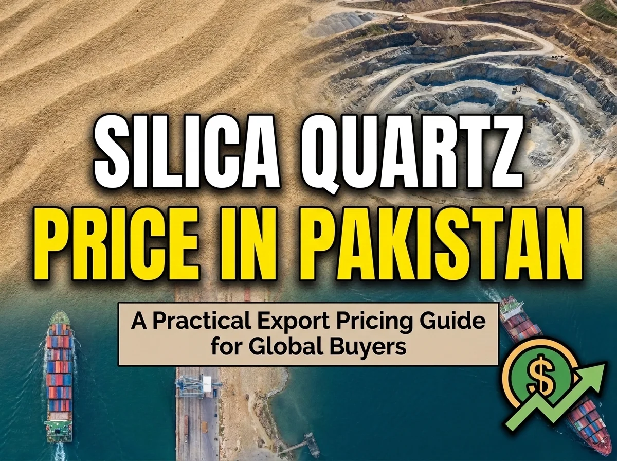 Silica Quartz Price in Pakistan: A Practical Export Pricing Guide for Global Buyers