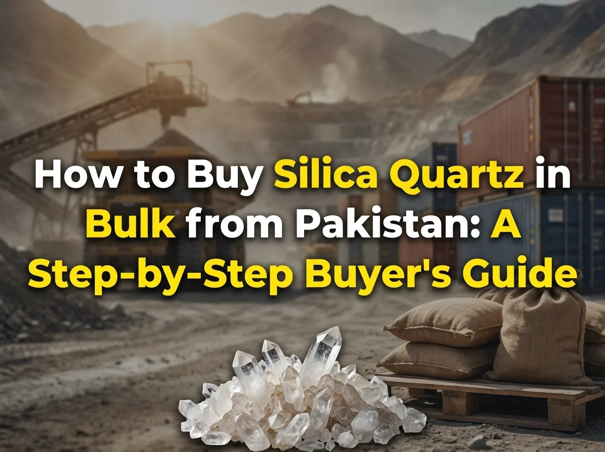 How to Buy Silica Quartz in Bulk from Pakistan: A Step-by-Step Buyer's Guide