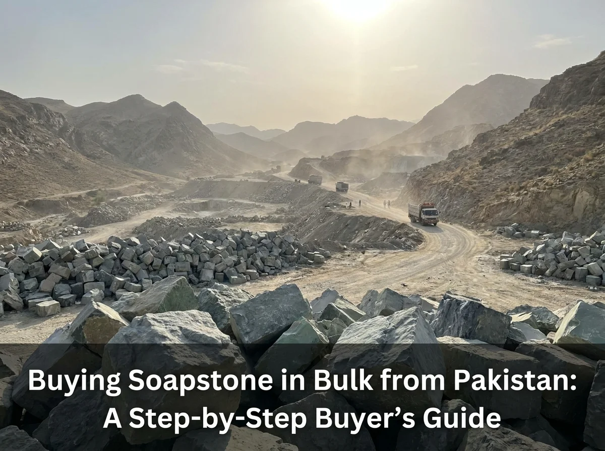 Buying Soapstone in Bulk from Pakistan: A Step-by-Step Buyer’s Guide