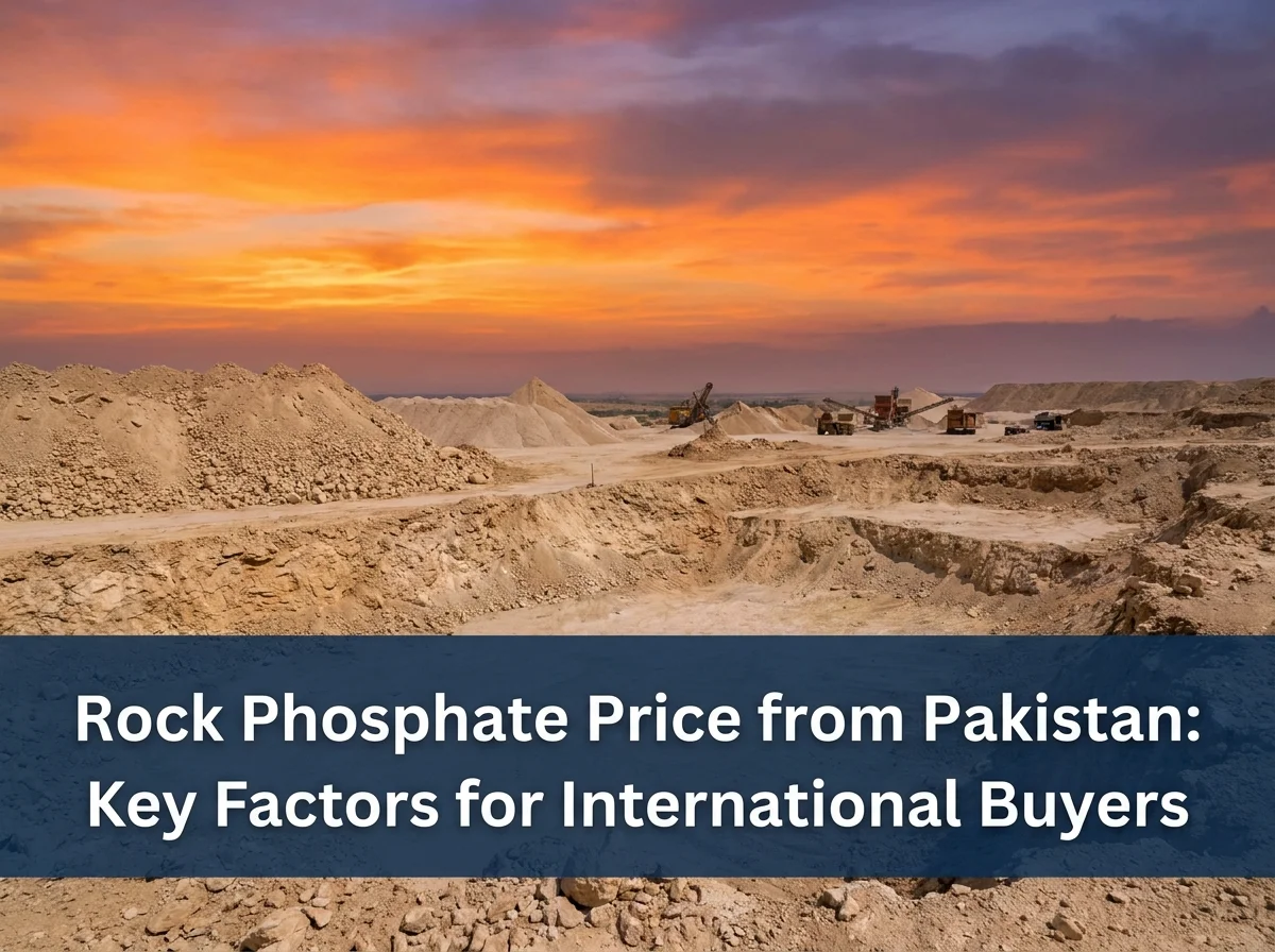 Rock Phosphate Price from Pakistan: The Factors International Buyers Should Understand