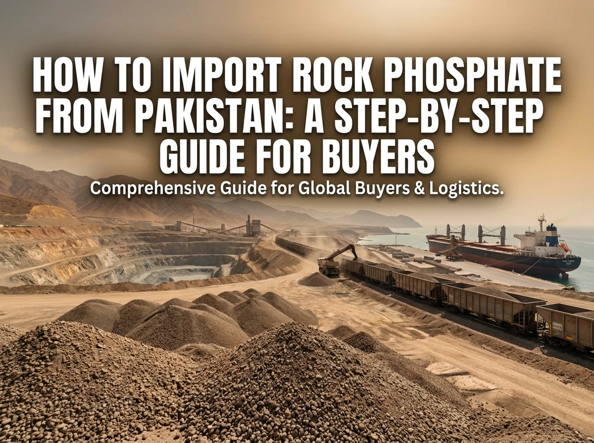 How to Import Rock Phosphate from Pakistan: A Step-by-Step Guide for Buyers