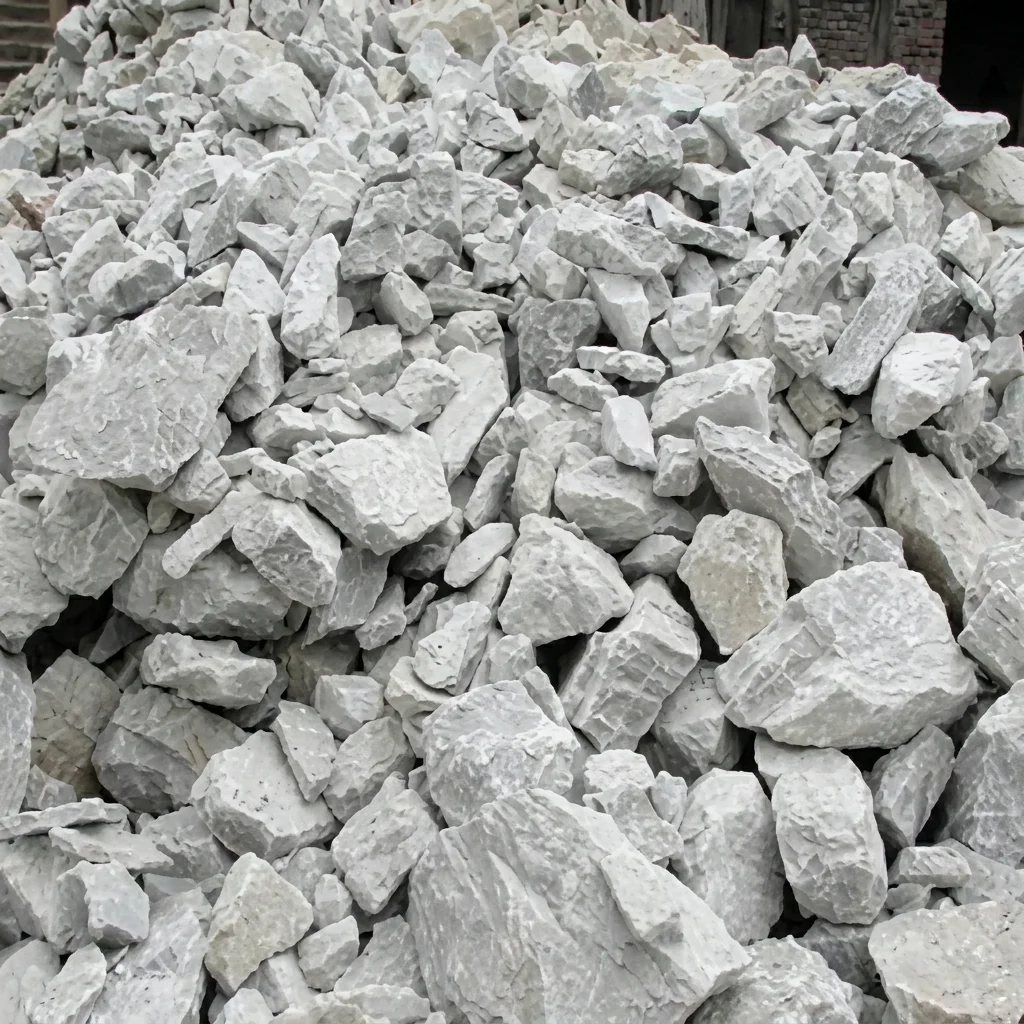 Raw Gypsum Lumps
