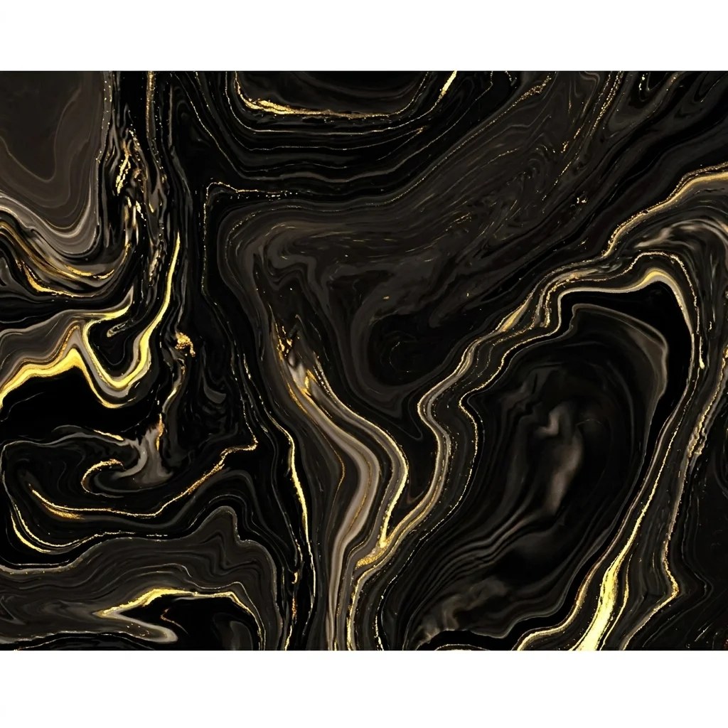 Black & Gold Marble